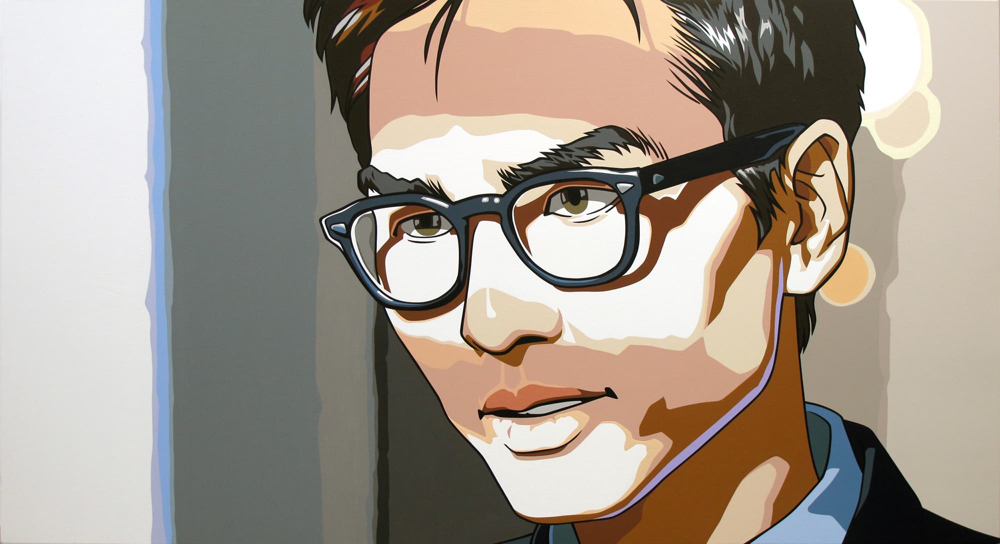 Dongi Lee, <em>Man with Glasses,</em> 2013
